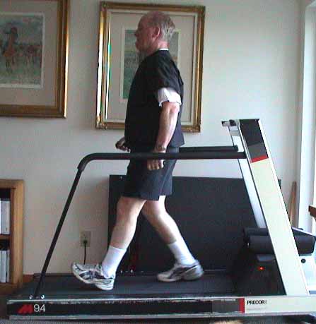 walking muscles backward hamstring treadmill walk stretched differences pre