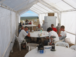 Mess Hall at Field School 2006