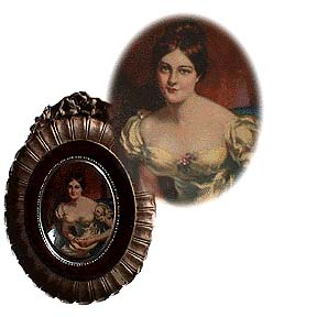 [picture of the Countess of Blessington]