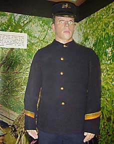 Cavalary uniform of the early 1900s