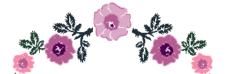 [pink rose garland]