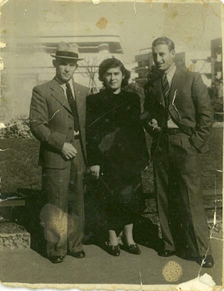 Moshe Greenberg and wife