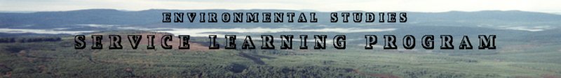 To Service Learning Program Home Page