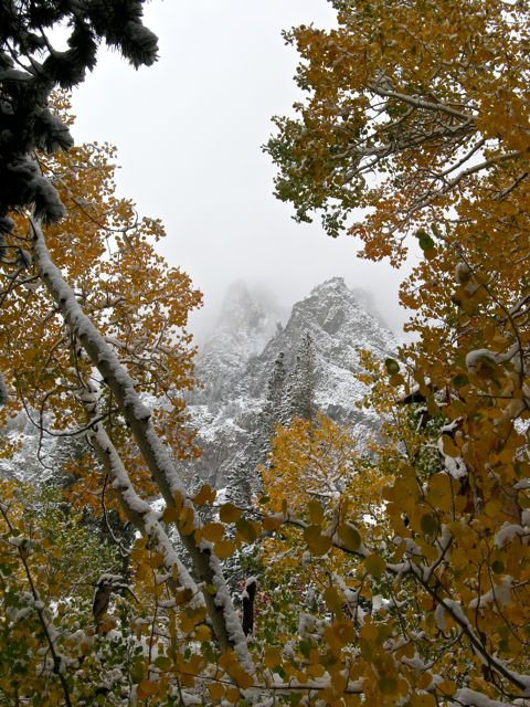 North Lake snow