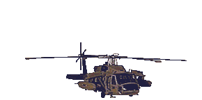 [animated graphic of helicopter doing touch and go]