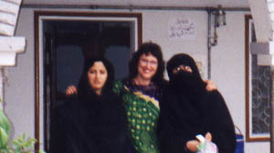Pakistani representatives with Professor Anita Weiss in Lahore