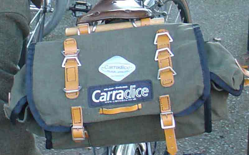 img: barley bag attached to saddle