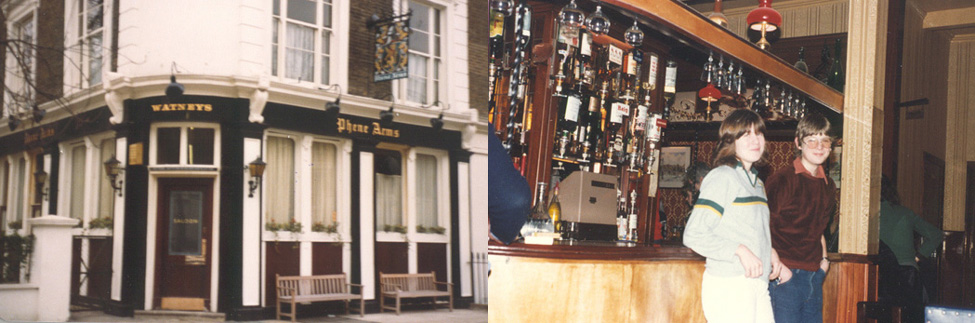 Our 'local' Pub in London-the Phene Arms