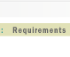 Requirements link