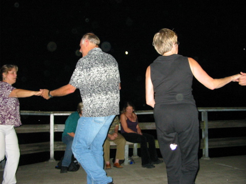The Third Man (Marlon) dancing with Lisa