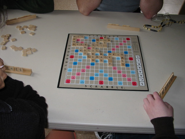 Samstag  Vormittag: Scrabble...