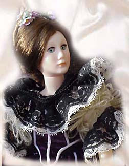 Mary Todd Lincoln doll by Suzanne Gibson