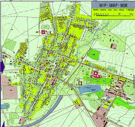 Mir Town Map