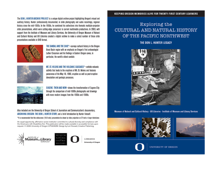 Educational DVD packaging insert design page 1